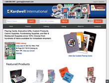 Tablet Screenshot of kardwell.com